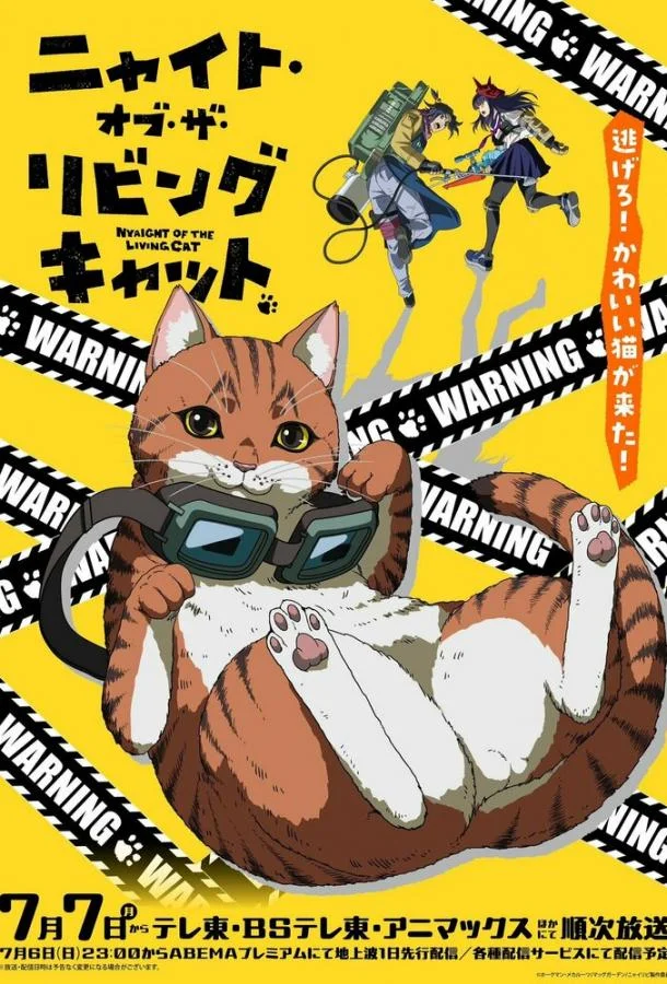 Ночь живых кошаков 1 сезон Аниме-сериал2025смотреть онлайн бесплатно